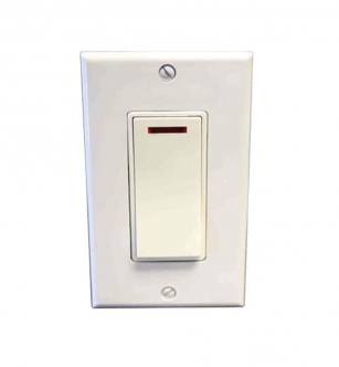 Amba ATW-S-W Amba Pilot Light Switch - White
