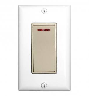 Amba ATW-S-A Amba Pilot Light Switch - Almond