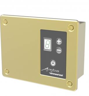Amba ATW-DHCR-SB Amba Remote Digital Heat Controller - Satin Brass
