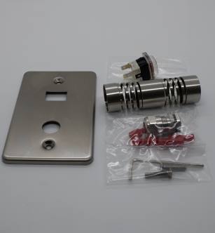 Amba AE-PCK-B Amba Plate Cover Kit for Antus, Quadro, Sirio & Vega Models - Brushed