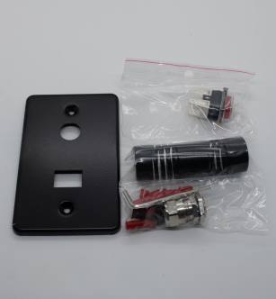 Amba AE-PCK-MB Amba Plate Cover Kit for Antus, Quadro, Sirio & Vega Models - Matte Black