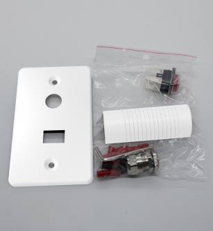 Amba AE-PCK-W Amba Plate Cover Kit for Antus, Quadro, Sirio & Vega Models - White