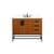 Arka VF48842MTK-BS Bathroom Vanity in Teak/Black