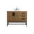 Arka VF48842WB Bathroom Vanity in Walnut Brown/Black