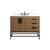 Arka VF48842WB-BS Bathroom Vanity in Walnut Brown/Black