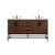 Arka VF48860DMWT Bathroom Vanity in Walnut/Black