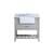 Arka VF60136GR-BS Bathroom Vanity in Grey/Brushed Nickel