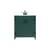 Arka VF90230MGN Bathroom Vanity in Green/Black