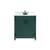 Arka VF90230MGN-BS Bathroom Vanity in Green/Black