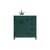 ARKA-E VF90232MGN Bathroom Vanity in Green/Black