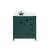 ARKA-E VF90232MGN-BS Bathroom Vanity in Green/Black