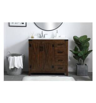 ARKA-E VF90236EX Bathroom Vanity in Black