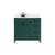 Arka VF90236MGN-BS Bathroom Vanity in Green/Black