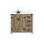 Arka VF90236NT-BS Bathroom Vanity in Natural Oak/Black