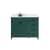 Arka VF90242MGN-BS Bathroom Vanity in Green/Black