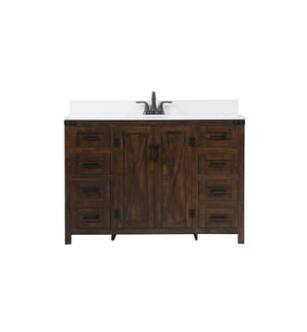 ARKA-E VF90248EX-BS Bathroom Vanity in Expresso/Black