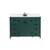 Arka VF90248MGN-BS Bathroom Vanity in Green/Black