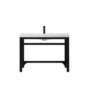 ARKA-E VF14542BK Bathroom Vanity Ada Compliant in Black/Black