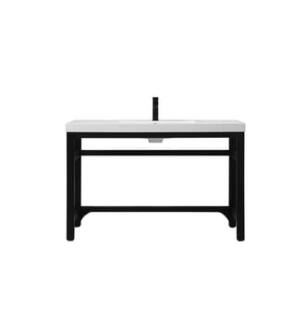 ARKA-E VF14548BK Bathroom Vanity Ada Compliant in Black/Black