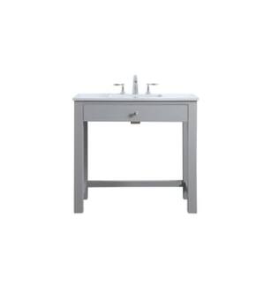 ARKA-E VF14836GR Bathroom Vanity Ada Compliant