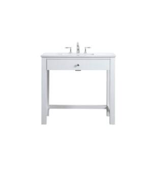ARKA-E VF14836WH Bathroom Vanity Ada Compliant