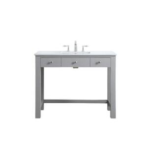 ARKA-E VF14842GR Bathroom Vanity Ada Compliant