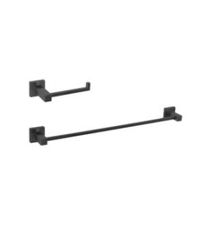 ARKA-E HWB-12S2MBK Bathroom Hardware Set
