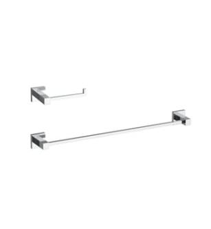 ARKA-E HWB-12S2PCH Bathroom Hardware Set