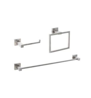 ARKA-E HWB-12S3RBNK Bathroom Hardware Set