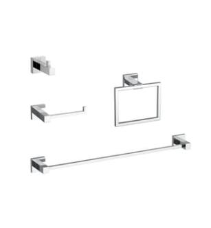 ARKA-E HWB-12S4PCH Bathroom Hardware Set