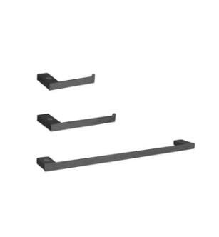ARKA-E HWB-13S3RMBK Bathroom Hardware Set