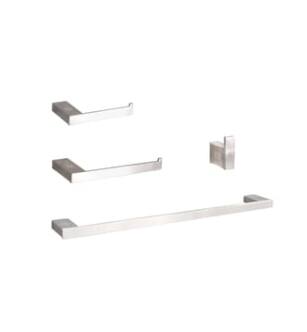 ARKA-E HWB-13S4BNK Bathroom Hardware Set