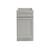 Arka 2DB18-SKGR Shaker Style Kitchen Cabinet in Grey