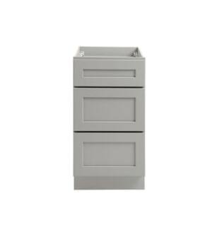ARKA-E 3DB18-SKGR Shaker Style Kitchen Cabinet in Grey