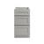 Arka 3DB18-SKGR Shaker Style Kitchen Cabinet in Grey