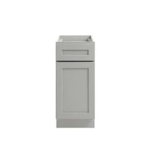 ARKA-E B15-SKGR Shaker Style Kitchen Cabinet in Grey