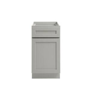 ARKA-E B18-SKGR Shaker Style Kitchen Cabinet in Grey