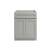 Arka B27-SKGR Shaker Style Kitchen Cabinet in Grey