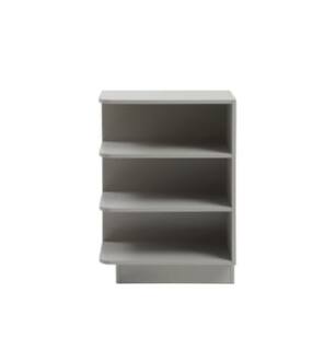 ARKA-E BWN12-SKGR Shaker Style Kitchen Cabinet in Grey