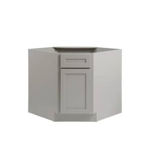 ARKA-E DSB36-SKGR Shaker Style Kitchen Cabinet in Grey