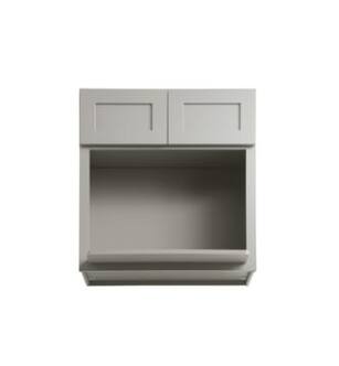 ARKA-E MW2730-SKGR Shaker Style Kitchen Cabinet in Grey