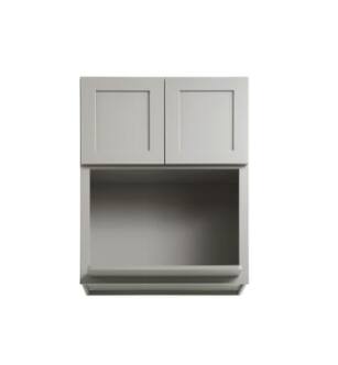 ARKA-E MW2736-SKGR Shaker Style Kitchen Cabinet in Grey