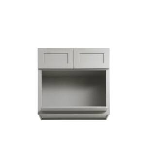 ARKA-E MW3030-SKGR Shaker Style Kitchen Cabinet in Grey