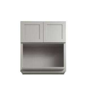 ARKA-E MW3036-SKGR Shaker Style Kitchen Cabinet in Grey