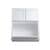 Arka MW3036-SKWH Shaker Style Kitchen Cabinet in White