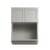 Arka MW3042-SKGR Shaker Style Kitchen Cabinet in Grey