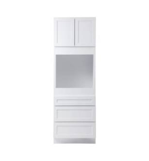 ARKA-E OC309024-SKWH Shaker Style Kitchen Cabinet in White