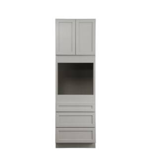 ARKA-E OC309624-SKGR Shaker Style Kitchen Cabinet in Grey