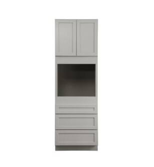 ARKA-E OC339624-SKGR Shaker Style Kitchen Cabinet in Grey