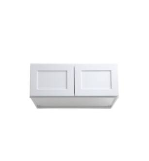 ARKA-E RW3012-SKWH Shaker Style Kitchen Cabinet in White
